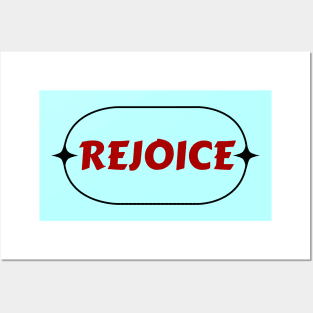 Rejoice | Christian Posters and Art